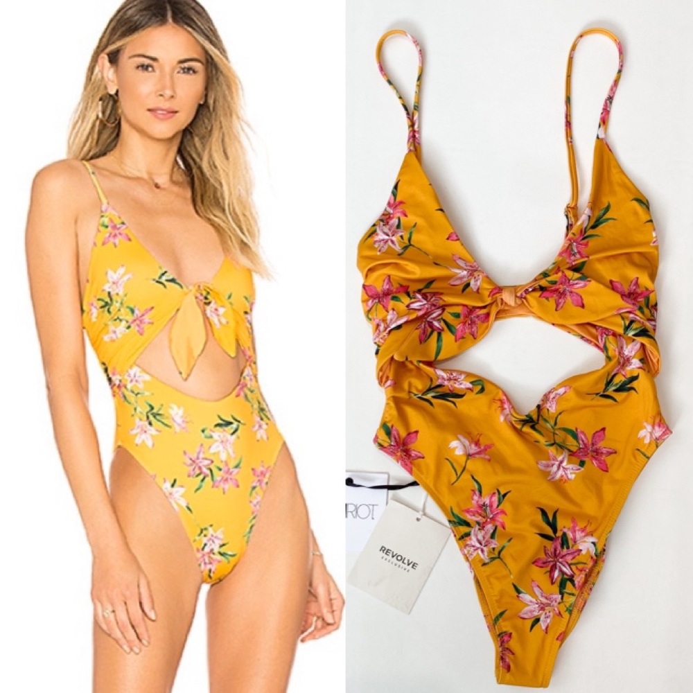 Beach Riot Revolve Karissa One Piece Swimsuit